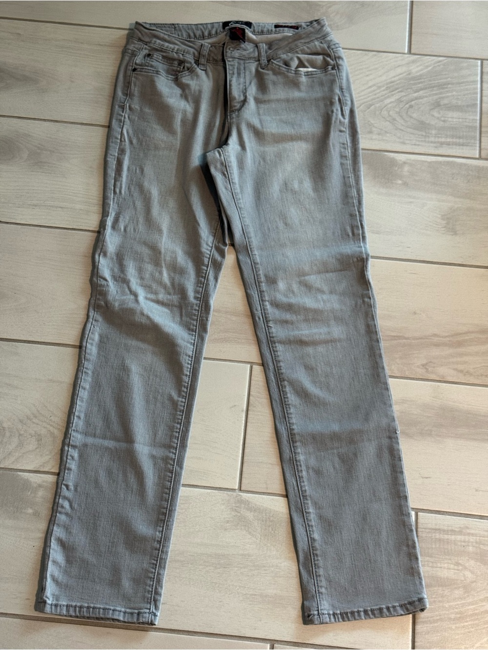 Earl Jeans Straight Leg Women's Gray Denim